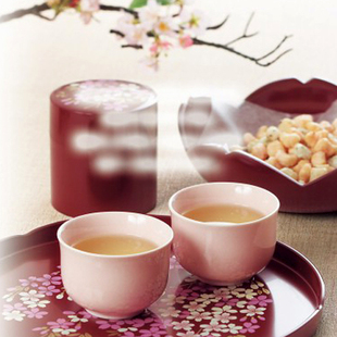 顺丰包邮 日本进口手工工艺茶具 宇野千代 樱花茶器茶杯 圣诞礼盒