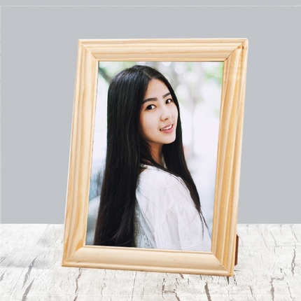 现代简约相框摆台7寸儿童照片框创意礼品七寸木制画框相片框