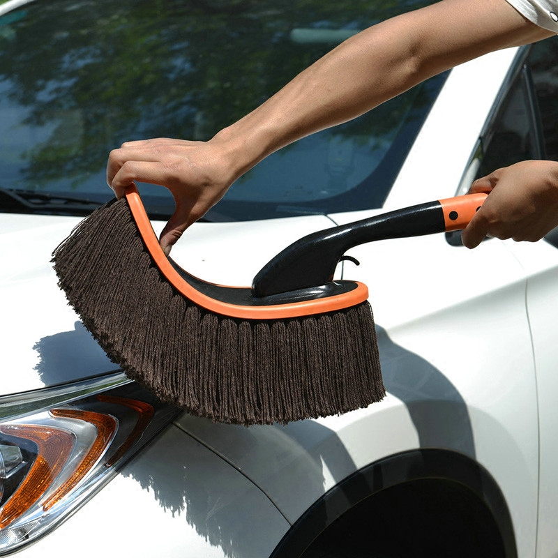 汽车掸子除尘掸车擦车拖把汽车扫灰尘神器蜡刷洗车用品蜡拖油掸子