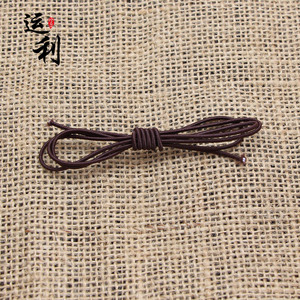 1mm*60cm进口包芯弹力线穿手链皮筋松紧线 diy手工佛珠手串绳子
