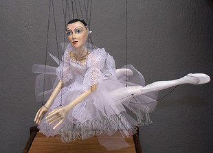 芭蕾 欧美代购 芭蕾女舞者儿童扯线玩具 牵线/提线木偶傀儡 精品手工