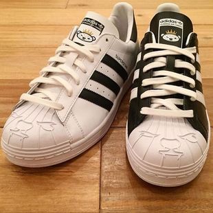 superstar三叶草女鞋nigo小熊贝壳头男鞋板鞋s83386/83387 adidas