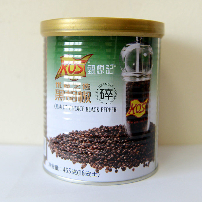 甄想记kos黑胡椒碎455g 黑椒碎 制作牛排 中西菜式调味