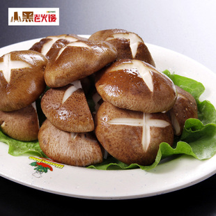 重庆正宗老火锅食材 火锅外卖 宅配菜 新鲜绿色蔬菜 素菜 香菇