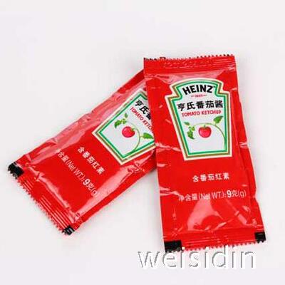 亨氏番茄酱包 小包番茄酱包 番茄沙司9克装 薯条蘸酱手抓饼番茄酱