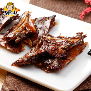 马栏山新品湖南特产香辣鱼嘴巴120g洞庭湖鱼嘴送礼办公室零食