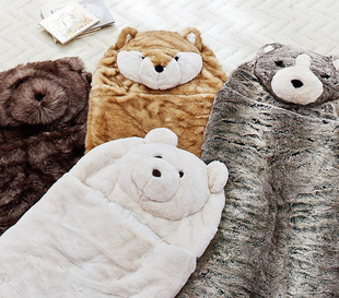 pb*无敌赞*仿真动物大睡袋中大童睡袋保暖睡袋