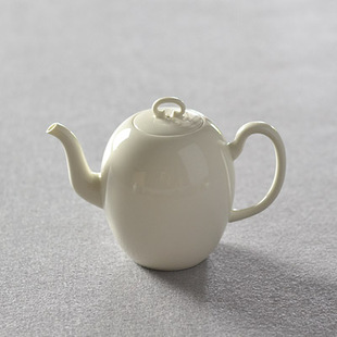 三希堂 牙白 台湾三希 陶瓷壶 美人肩茶壶 泡茶壶 功夫茶具 正品