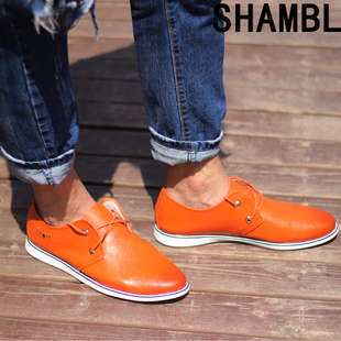 沙漠保罗男鞋春季新款8937韩版时尚潮鞋单层超纤皮舒适轻便包邮