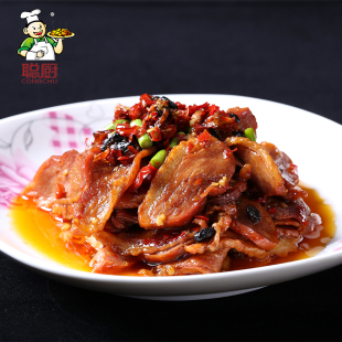 特色湘菜 大块鸭肉 聪厨香辣鸭脯肉300g烟熏鸭胸肉 辣爽过瘾 熟食