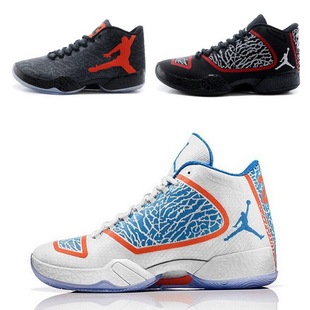 ajxx9 xx9 aj29 乔29 威少 黑红爆裂纹 大logo 695515005023