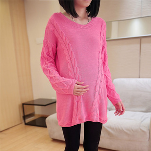 孕妇装 孕妇秋装 冬季孕妇毛衣 韩版秋冬新款孕妇装 孕妇装上衣外套
