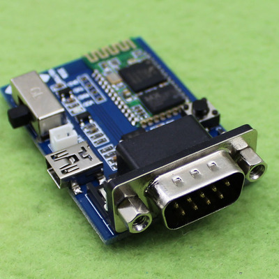 蓝牙串口模块演示版 无线串口通讯 无线串口rs232数传模块(c7a4)