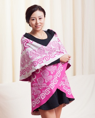 民族风圆披风 新疆魔术披肩 加厚围巾 女士印花超大款 防晒特价