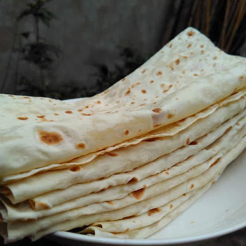徐州新沂土特产手抓单饼 烙馍 吊饼面煎饼 卷饼 散装500g约15张
