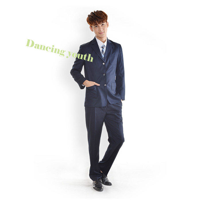 深圳校服中学生冬装男礼服可单卖西装外套衬衫西裤广东满百包邮