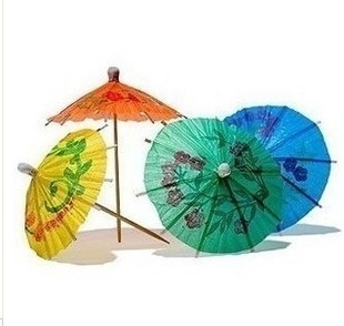 奶昔 竹签批发 小雨伞牙签食品签水果签奶茶店奶昔果汁装饰 酒吧用品