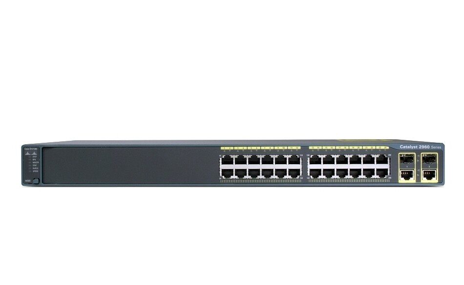 促销现货 思科(cisco)ws-c2960-24tc-l 24口二层企业级交换机