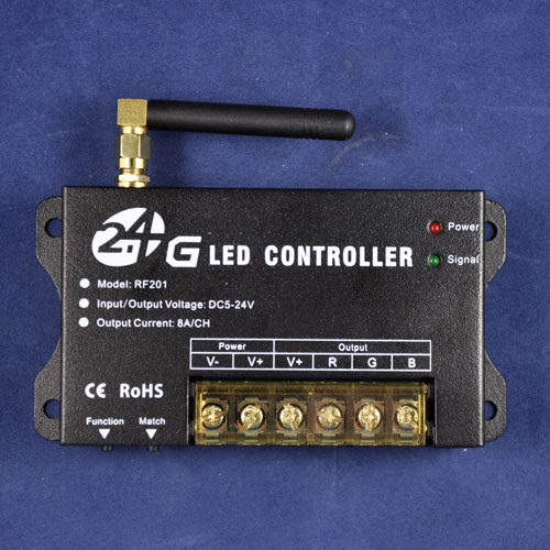 rgb灯控制器 无线led全彩控制器 触摸七彩控制器led灯带调光器