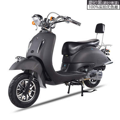 大龟王摩托车男生踏板摩托车影视同款燃油助力车哈雷款定制改装