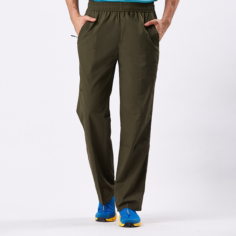 超斯特户外夏秋季男士速干裤 宽松休闲裤长裤登山裤加大码透气