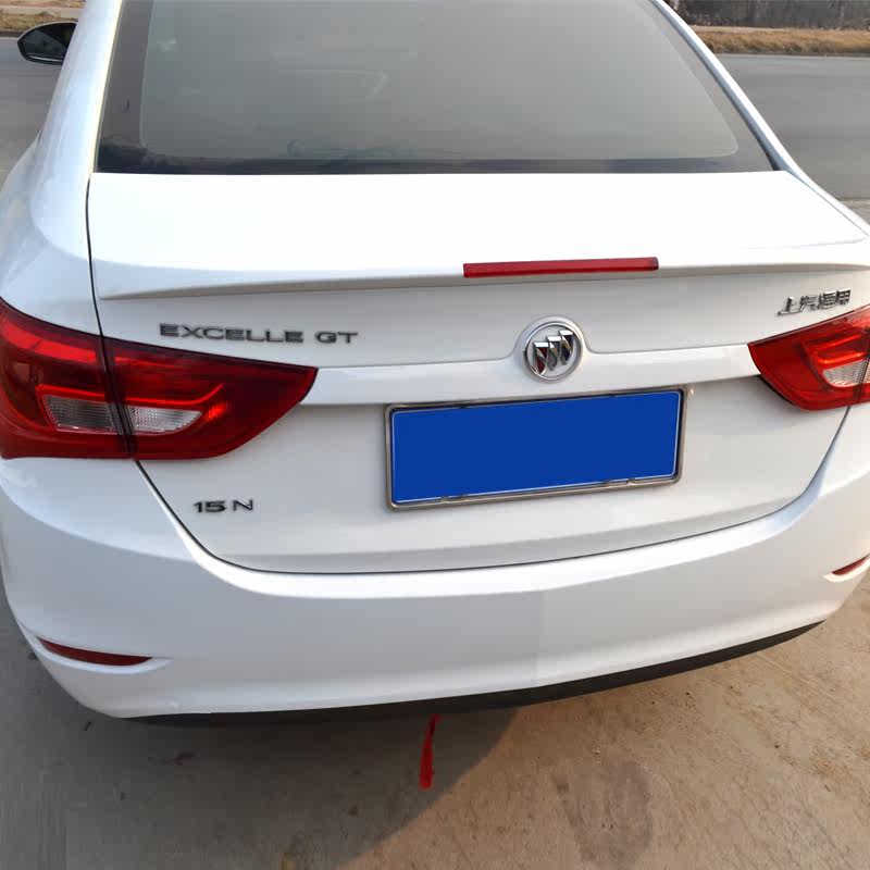全新英朗尾翼专用于别克15-17新英朗改装免打孔压式烤漆带漆尾翼