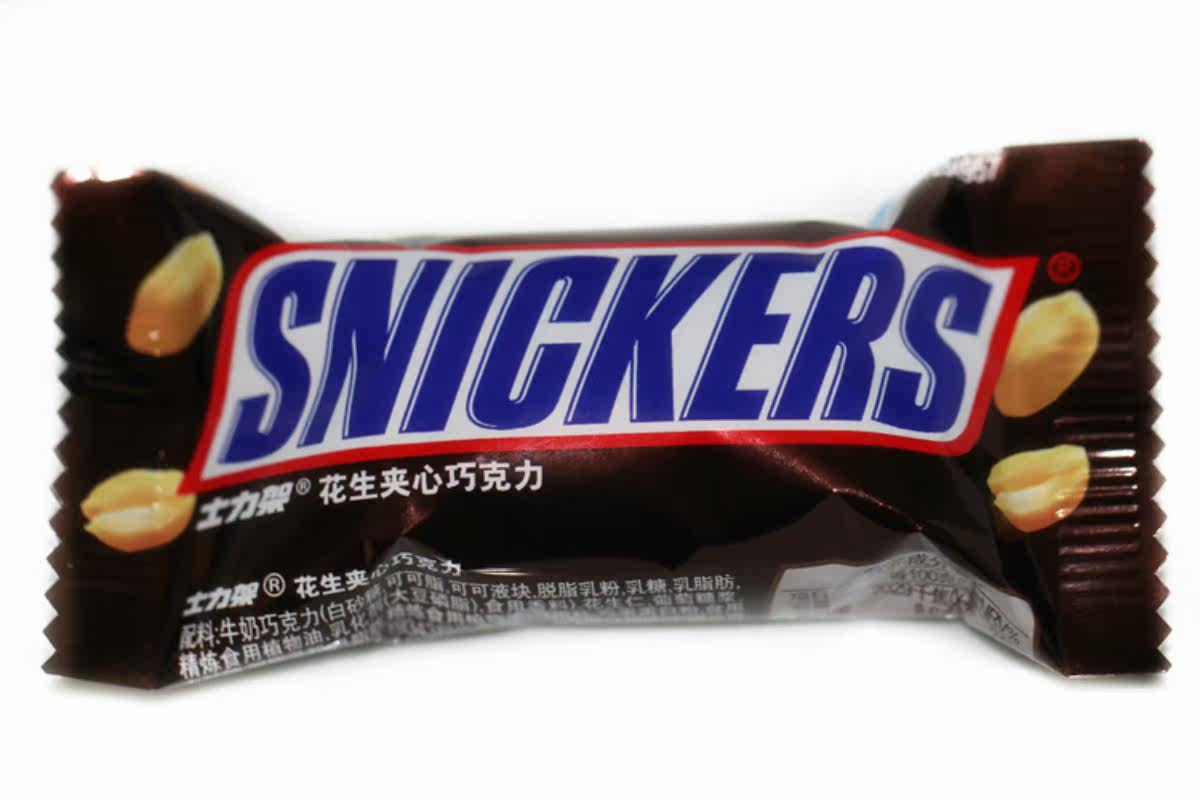 士力架德芙250g德芙巧克力每根花生夹心婚庆喜糖 14省5斤包邮