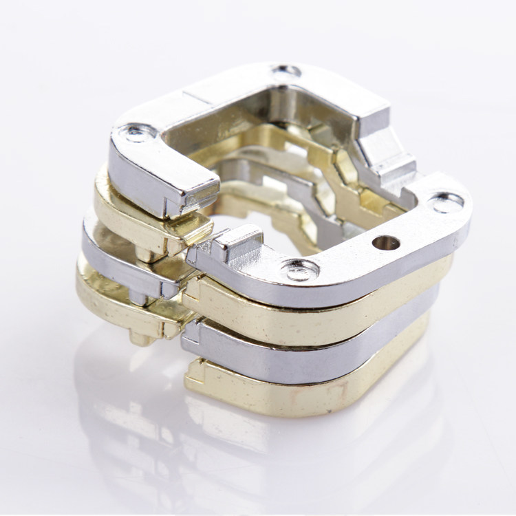 新款儿童益智解锁玩具 成人解压高智商解题玩具魔金四叶草包邮