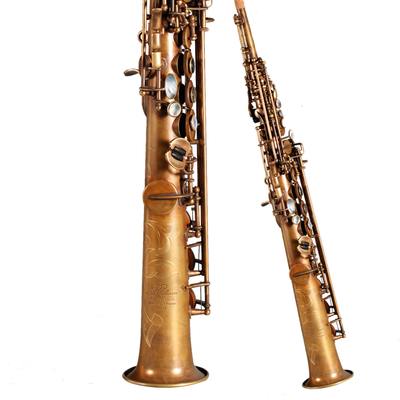 法国罗林斯裸铜x7高音特价萨克斯风乐器萨克斯风管降b调直管