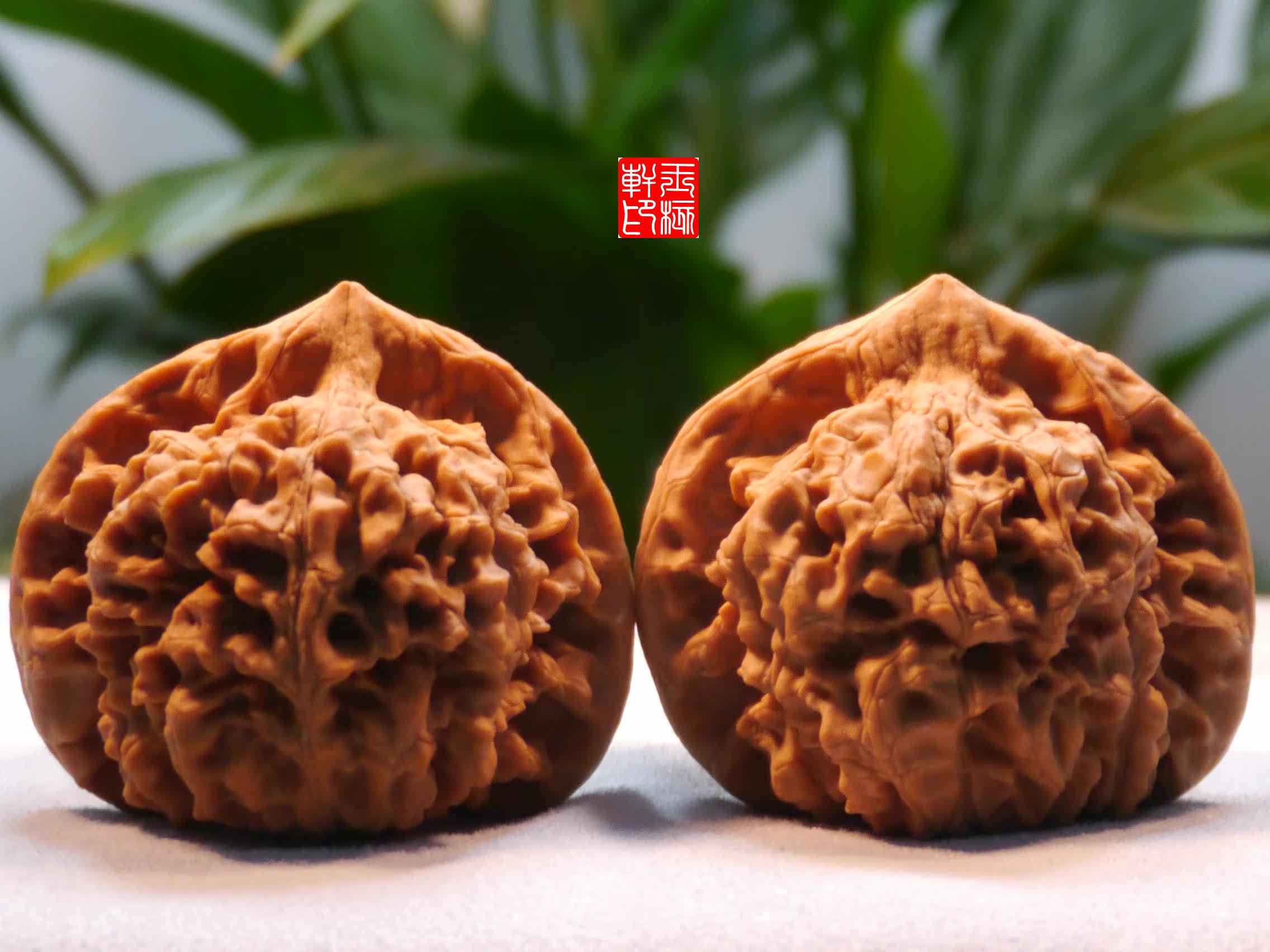 文玩核桃 47.3mm的王勇官帽 麒麟纹狮子头yql18 ￥672.00售出:0件