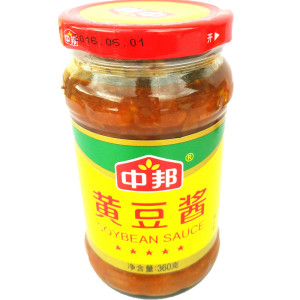 中邦黄豆酱360g一瓶豆瓣酱酱料调已售0件