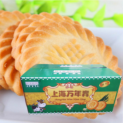 瑞丝上海特产万年青9斤整箱葱油酥饼干香葱味饼干万年青食品