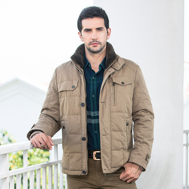 gertop/德意志山峰男装 羽绒服秋冬保暖时尚男士羽绒服f3707013