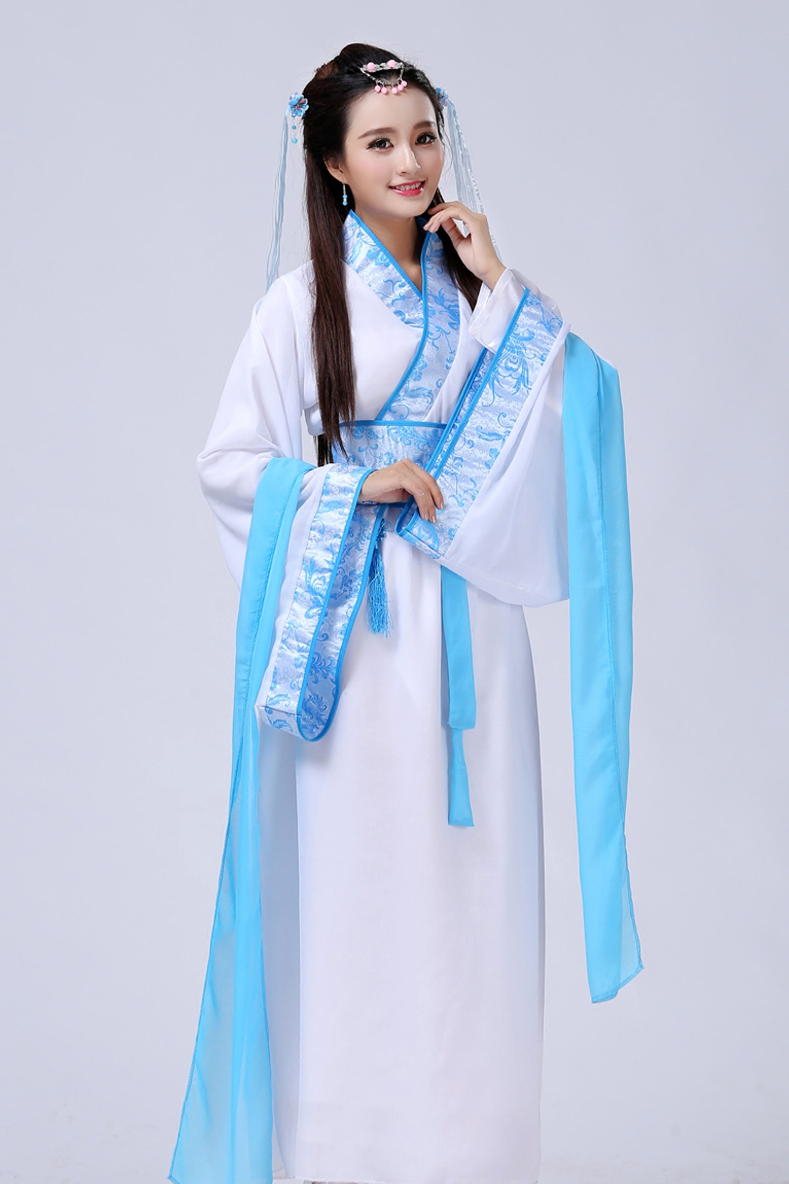 汉服古妆,汉服,汉服发型_大山谷图库