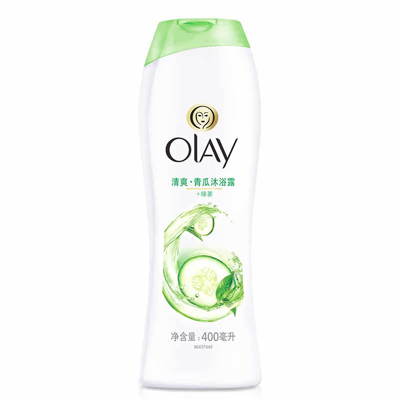 宝洁olay玉兰油沐浴露 清爽青瓜型 持久清爽 水嫩清爽