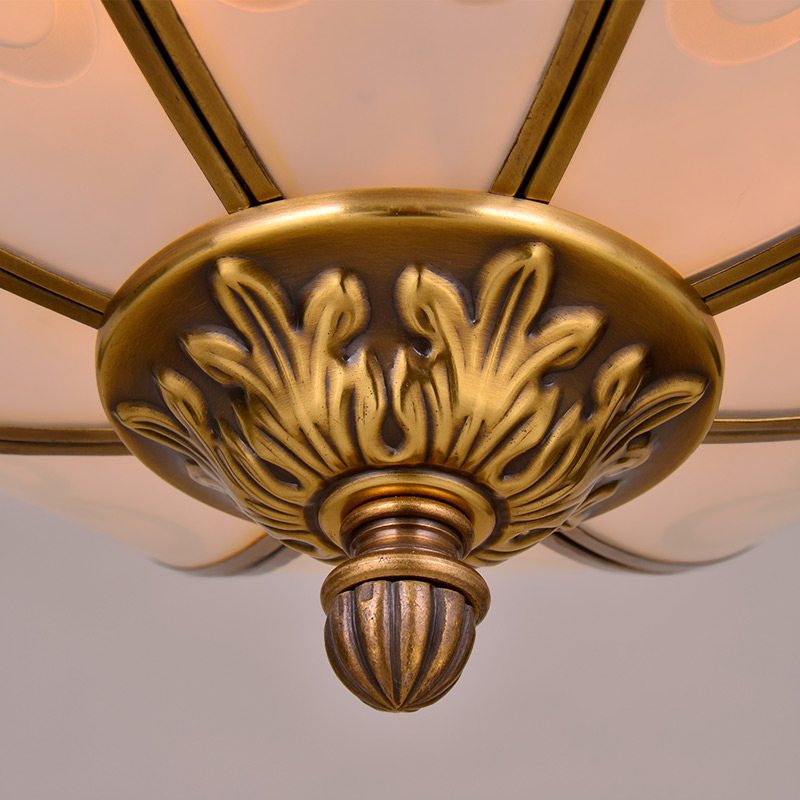 诺克灯具欧式全铜吊灯 美式多头客厅吊灯复古餐厅卧室灯饰004974