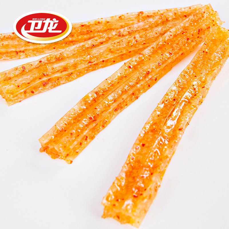 【卫龙旗舰店】大面筋106g*5 卫龙辣条零食麻辣辣片小吃特产