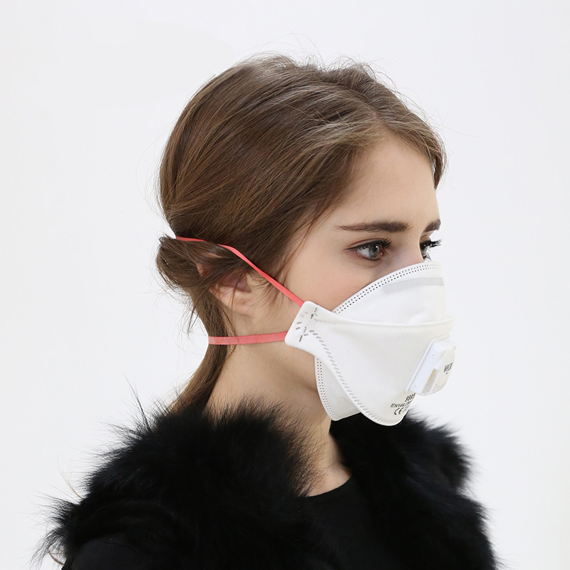 维康pm2.5防雾霾鱼形口罩呼吸阀防尘透气男潮女士个性防风骑行n95