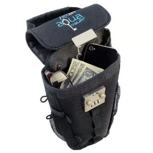 海滩运动存放随身物品必备aquavault flexsafe便携式户外保险箱