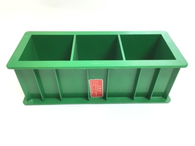 绿色混凝土抗压试模砂浆混泥土试压盒抗渗试块盒砼试模