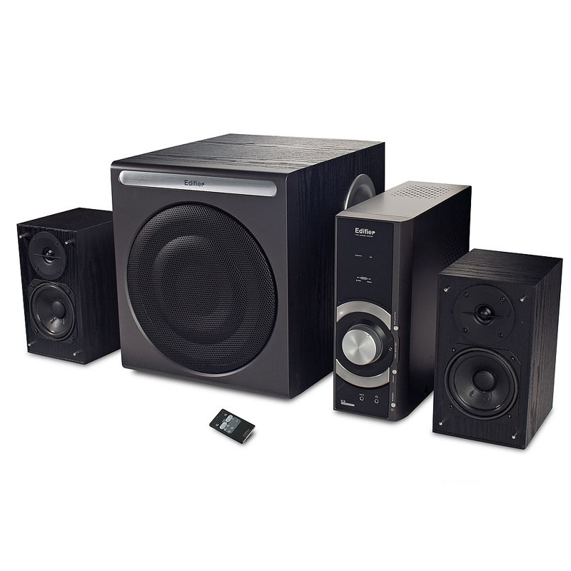 edifier/漫步者 c3多媒体电脑音箱独立功放遥控2.1有源低音炮音响