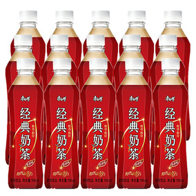 【天貓超市】康師傅經典奶茶(煉乳味)500ml*15瓶茶飲料飲品華東