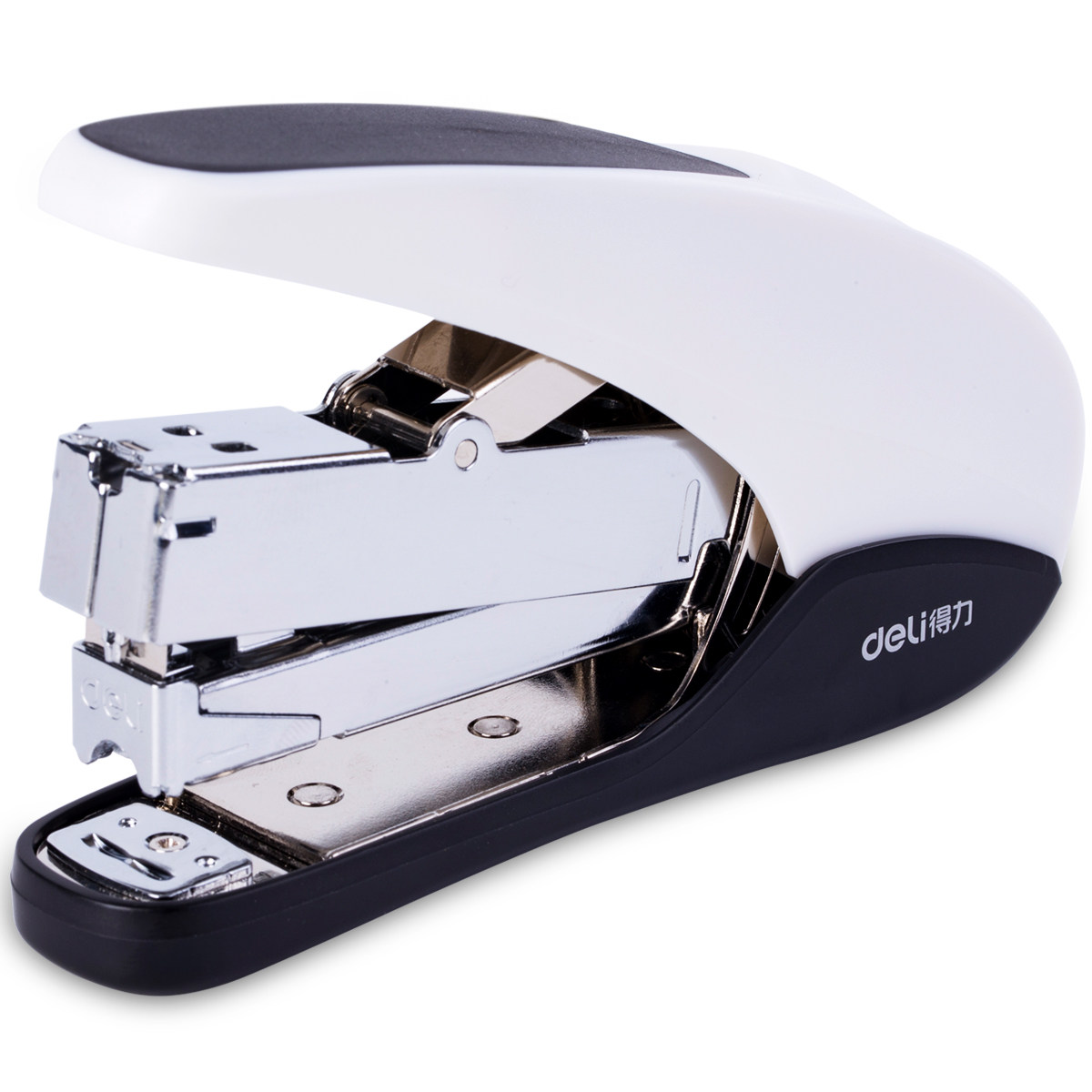 包邮 得力省力订书机 0371加厚中型钉书器装订机可订40页办公文具_双