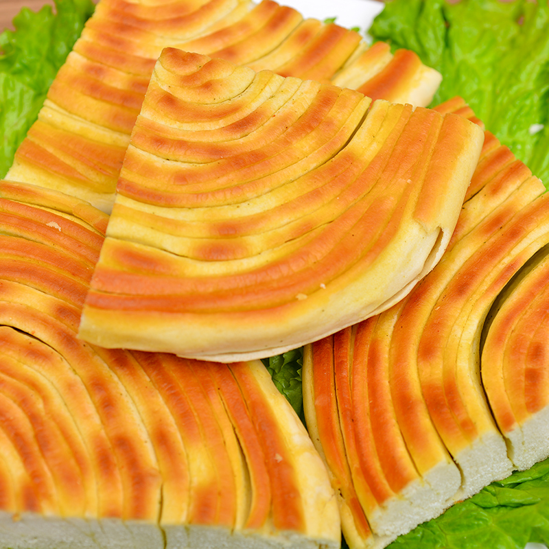 甘肃平凉特产小吃酥馍特色美食烧饼香酥饼锅盔传统糕点5份包邮