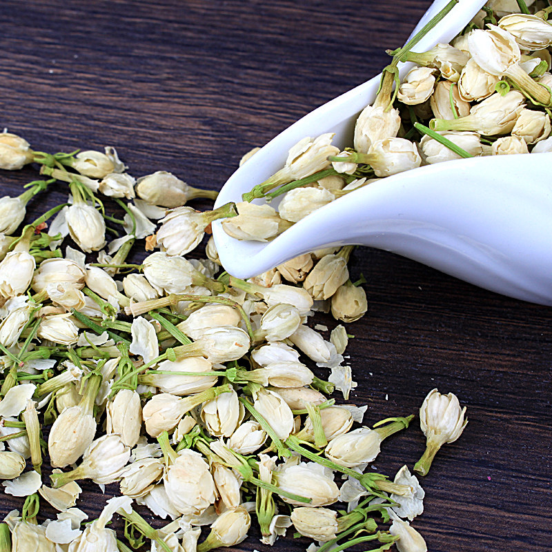 全场任选件5件包邮茉莉花茶 瓶装茉莉花苞特级淡香花草茶30g/瓶