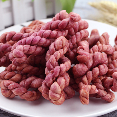 龙乡故事紫薯小麻花 咸香口味河南特产 汝阳麻花 纯手工传统零食