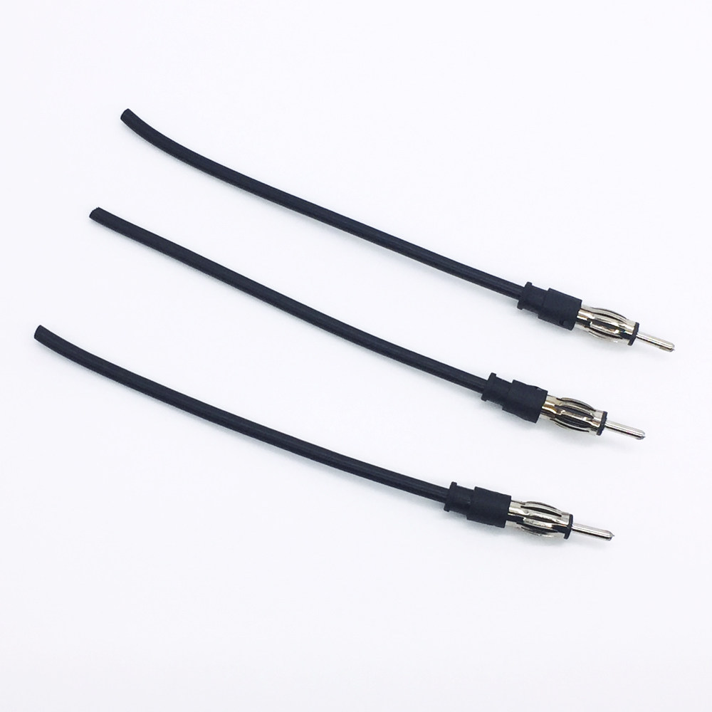 汽车收音机天线接头 cd机音响fm收音机天线插头尾线 改装插头