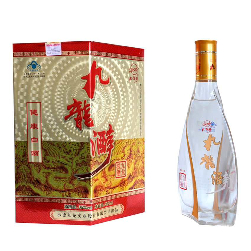 和合承德特產 九龍醉九龍波 擰緊子龍 金龍健康酒 36°500ml 包郵