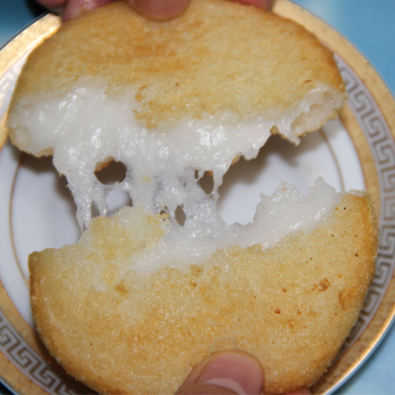 安徽特产农家手工蒿子粑粑腊肉米面野蒿粑粑320g 8个野蒿菜粑粑