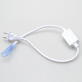 led灯带插头2835 3014 5050灯带电源插头220v双排灯带防水整流器